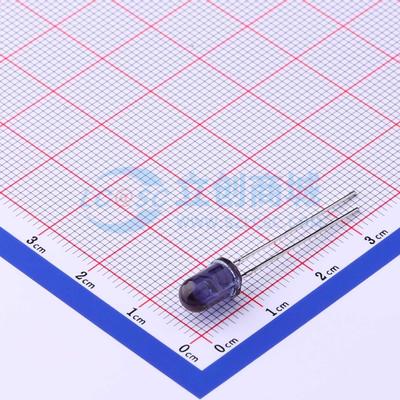 红外发射管 TSAL6400 插件,D=5mm 原装正品 电子元器件配单