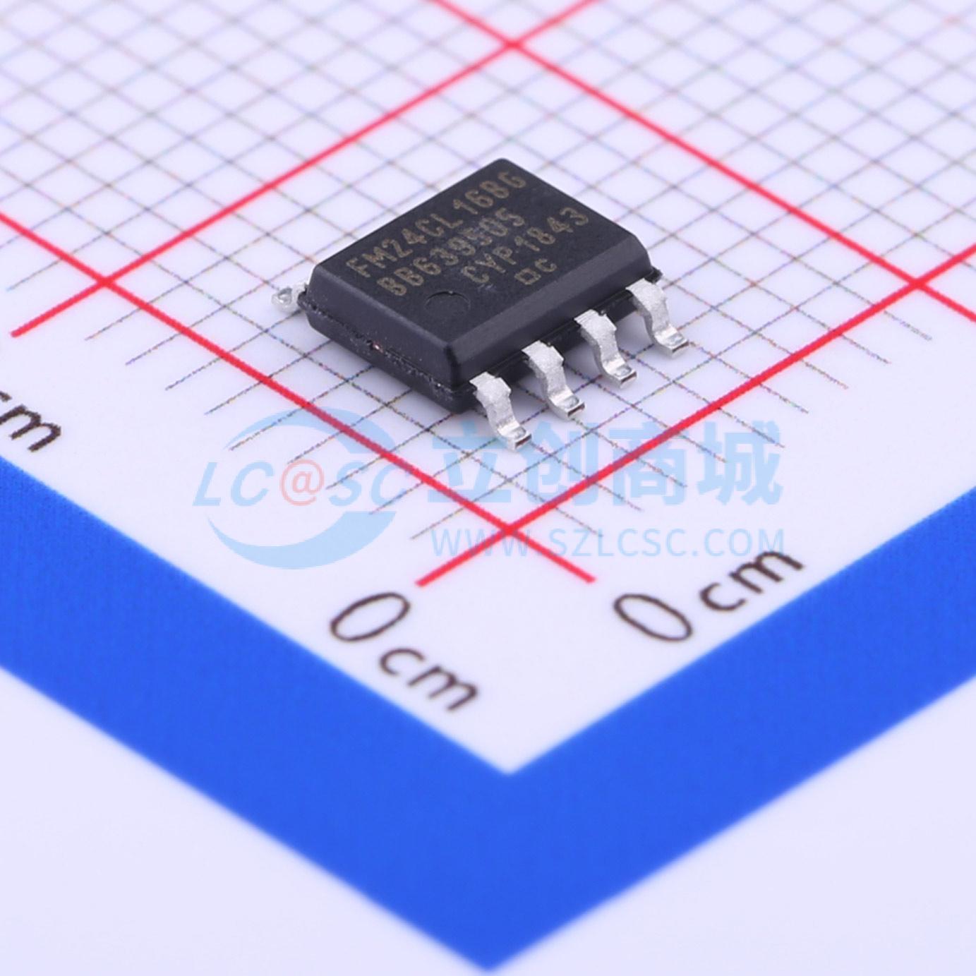 铁电存储器(FRAM) FM24CL16B-GTR SOIC-8 原装 电子元器件配单