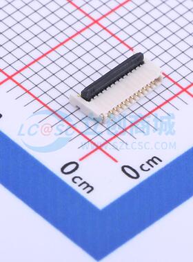 连接器 5034801200 SMD,P=0.5mm,卧贴 翻盖式 12P 双侧触点/上下