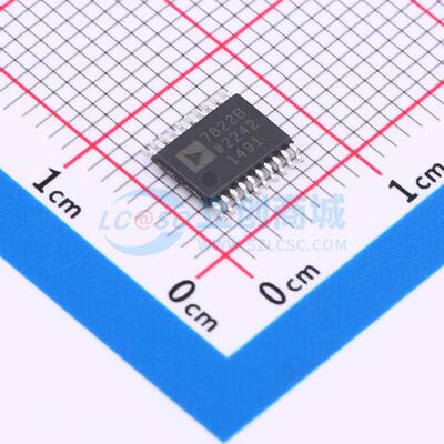 模数转换芯片ADC AD7822BRUZ TSSOP-20 原装正品 电子元器件配单