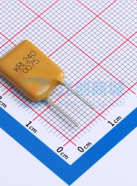 自恢复保险丝 KRL2400075SBY 插件,P=5mm 原装 电子元器件配单