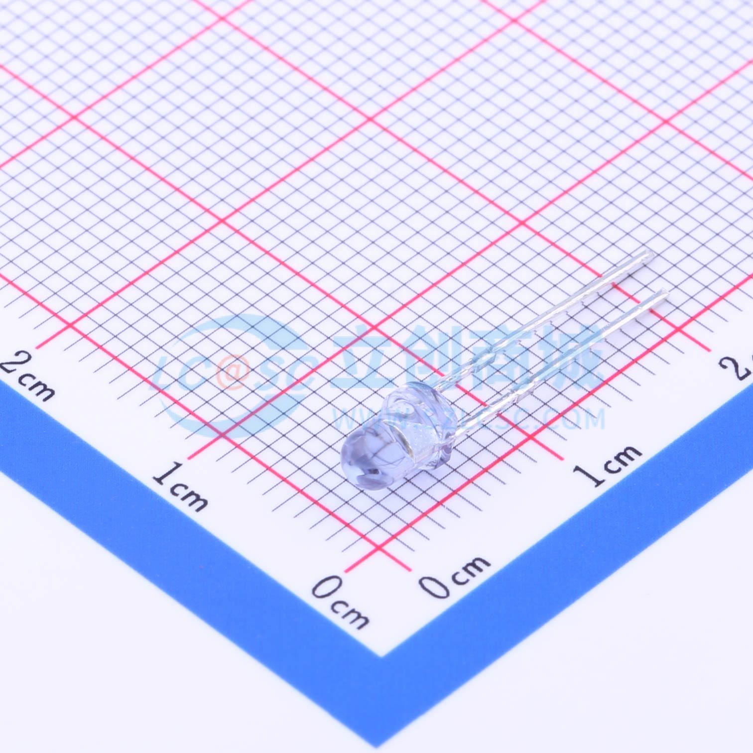 红外发射管 IR204-A 插件,D=3mm 940nm 原装正品 电子元器件配单