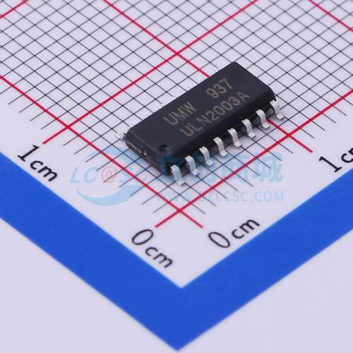 达林顿晶体管阵列 ULN2003A SOP-16 七路 UMW(友台半导体) 原装