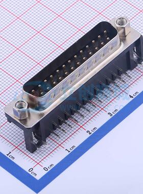 D-Sub/VGA连接器 FDB2501-M0DB300K6KA 弯插 公 25P 电子元器件