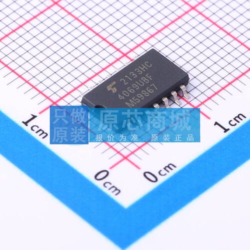 反相器 TC4069UBF(EL,N,F) SOIC-14-208mil 原装 电子元器件配单