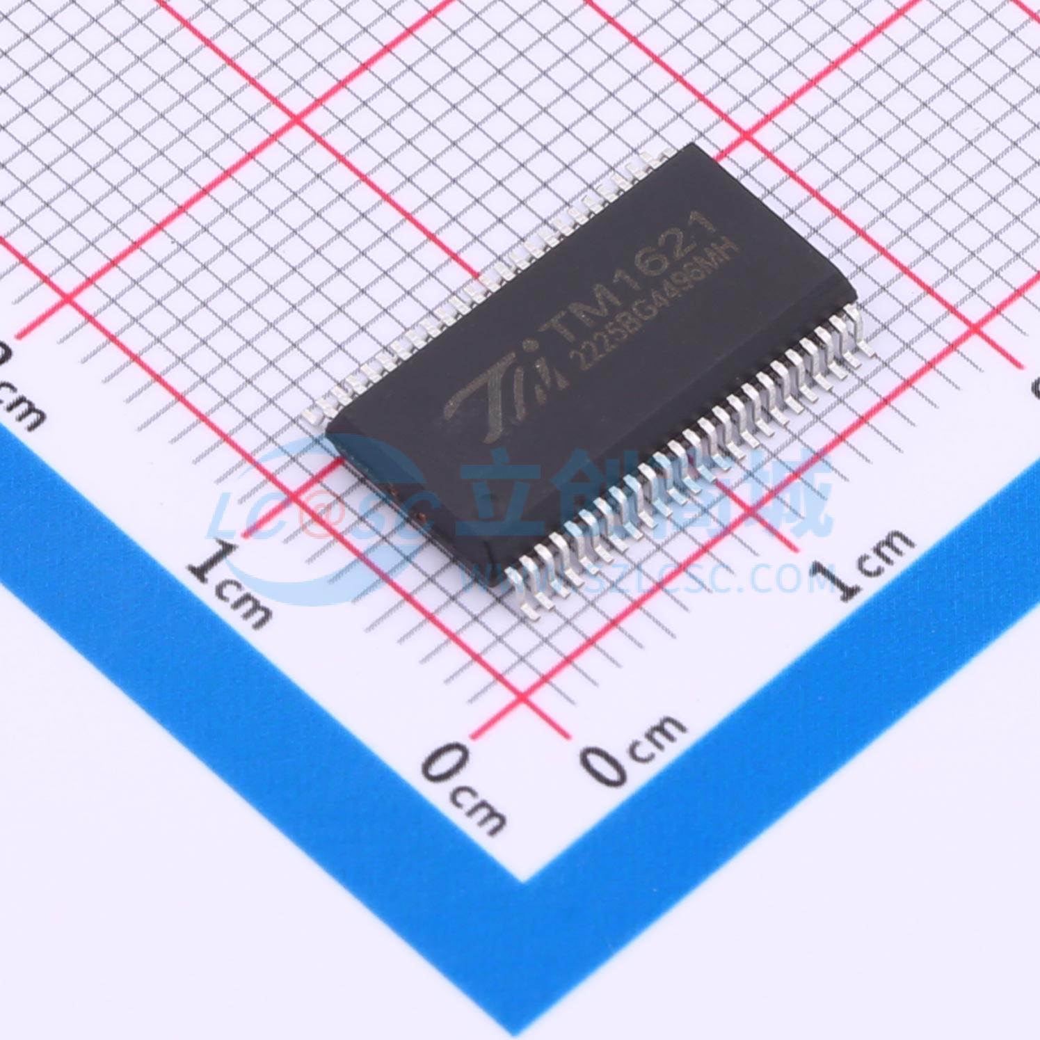 LCD驱动 TM1621 SSOP-48-300mil 原装正品 电子元器件配单