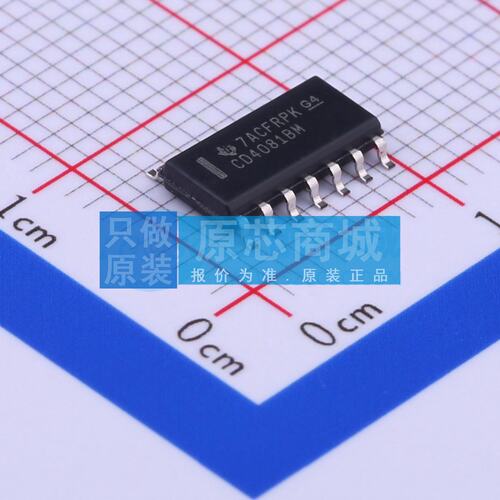 逻辑门 CD4081BM SOIC-14 原装正品 电子元器件配单