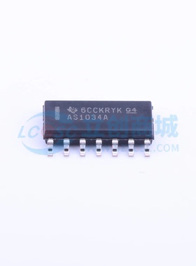 缓冲器/驱动器/收发器 SN74AS1034ADR SOIC-14 原装正品 电子元器