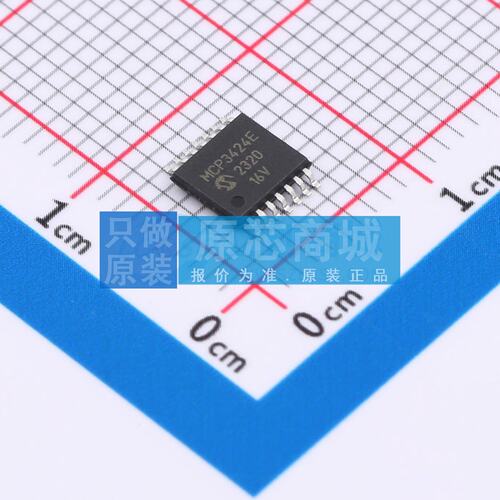 模数转换芯片ADC MCP3424T-E/ST TSSOP-14 原装 电子元器件配单
