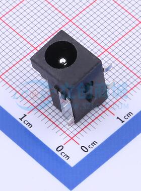 DC电源连接器 KH-DC-050-2.0STM SMD 卧贴 6.5mm 电子元器件配单