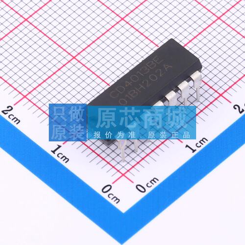 触发器 CD4013BE(XBLW) DIP-14 原装正品 电子元器件配单