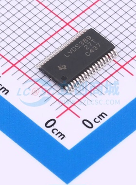 LVDS芯片 SN65LVDS389DBTR TSSOP-38-4.4mm 原装正品