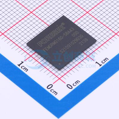eMMC FEMDRM016G-58A43 BGA-153 原装正品 电子元器件配单