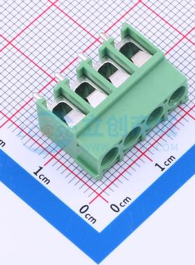 螺钉式接线端子 DB302-5.0-4P-GN-S 插件,P=5mm 电子元器件配单