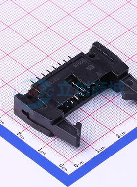 连接器 331016SG0ABLA02 插件,P=2.54mm 2x8P 牛角扣