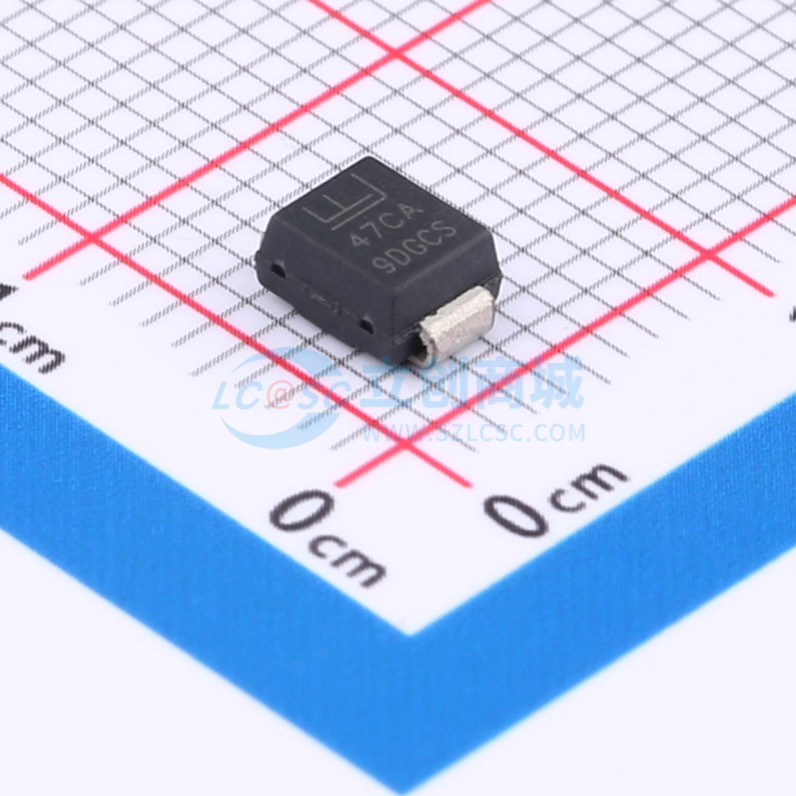 TVS/ESD管 TPSMB47CA DO-214AA(SMBJ) 40.2V 9.4A Littelfuse力特