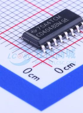 逻辑门 CD4048BM96 SOIC-16 原装正品 电子元器件配单