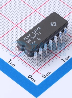 缓冲器/驱动器/收发器 SNJ5407J CDIP-14 原装正品 电子元器件配