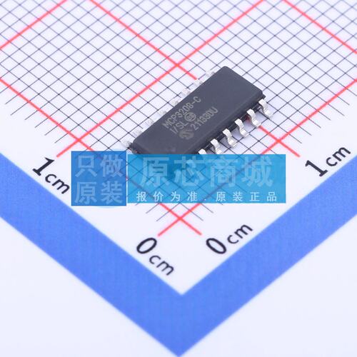 模数转换芯片ADC MCP3208T-CI/SL SOIC-16 原装 电子元器件配单