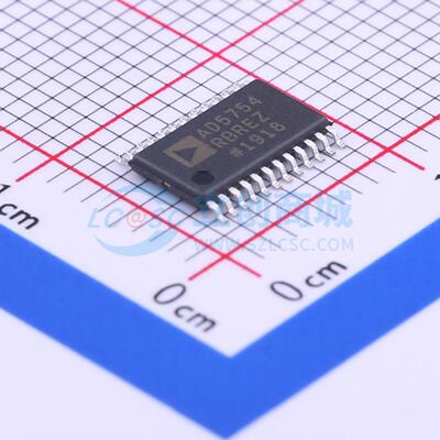 数模转换芯片DAC AD5754RBREZ-REEL7 TSSOP-24-EP 电子元器件配单