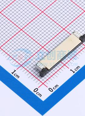 连接器 F-FPC0M30P-A310 SMD,P=0.5mm,卧贴 抽屉式 30P 上接