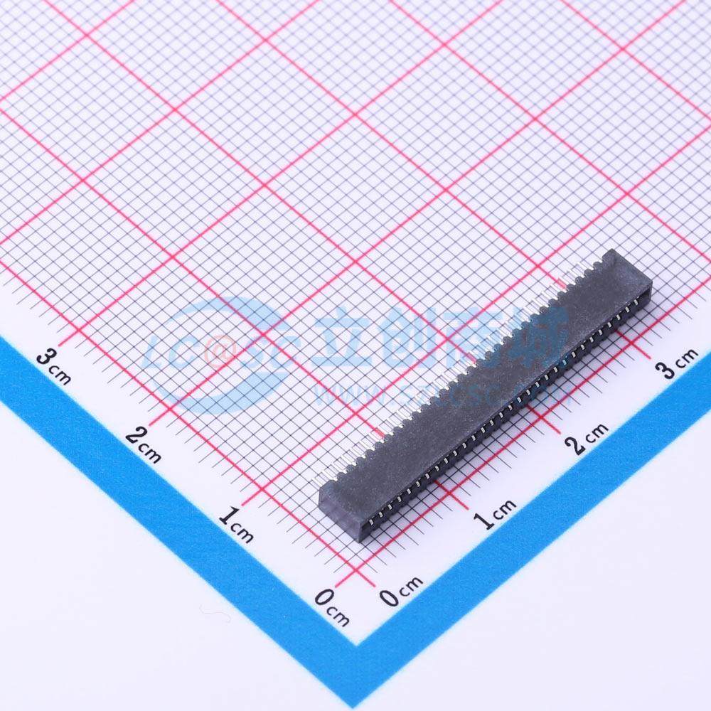 连接器 AFA10-S30ECC-00 SMD,P=1mm,卧贴 无锁 30P 双侧触点/上下