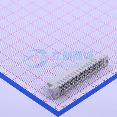 板对板与背板连接器 5650858-5 插件,P=2.54mm 直插 电子元器件