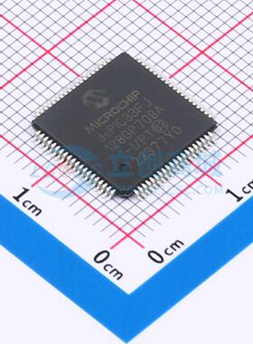 数字信号处理器(DSP/DSC) dsPIC33FJ128GP708A-I/PT TQFP-80(12x1