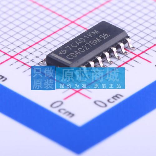 触发器 CD4027BM96 SOIC-16 原装正品 电子元器件配单