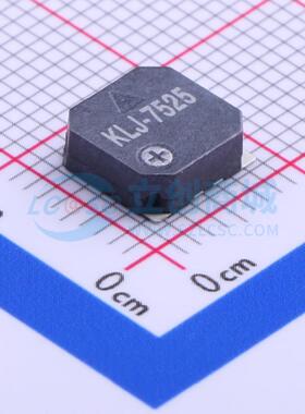 蜂鸣器 KLJ-7525-3627 SMD,7.5x7.5mm 无源(外部驱动) 2V~4.5V 2.