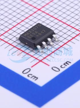 RS-485/RS-422芯片 MAX3075EESA+T SO-8 原装正品 电子元器件配单