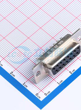 D-Sub/VGA连接器 D-SUB-15F-HJBJ 插件 15P 原装 电子元器件配单