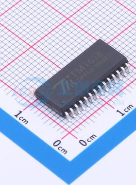 数码管驱动 TM1638(TA1319) SOP-28 原装正品 电子元器件配单
