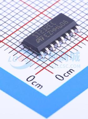 RS232芯片 ST232ECDR SOIC-16 原装正品 电子元器件配单