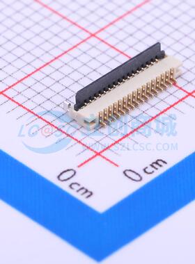 连接器 THD0510-16CL-GF SMD,P=0.5mm,卧贴 翻盖式 16P 下接