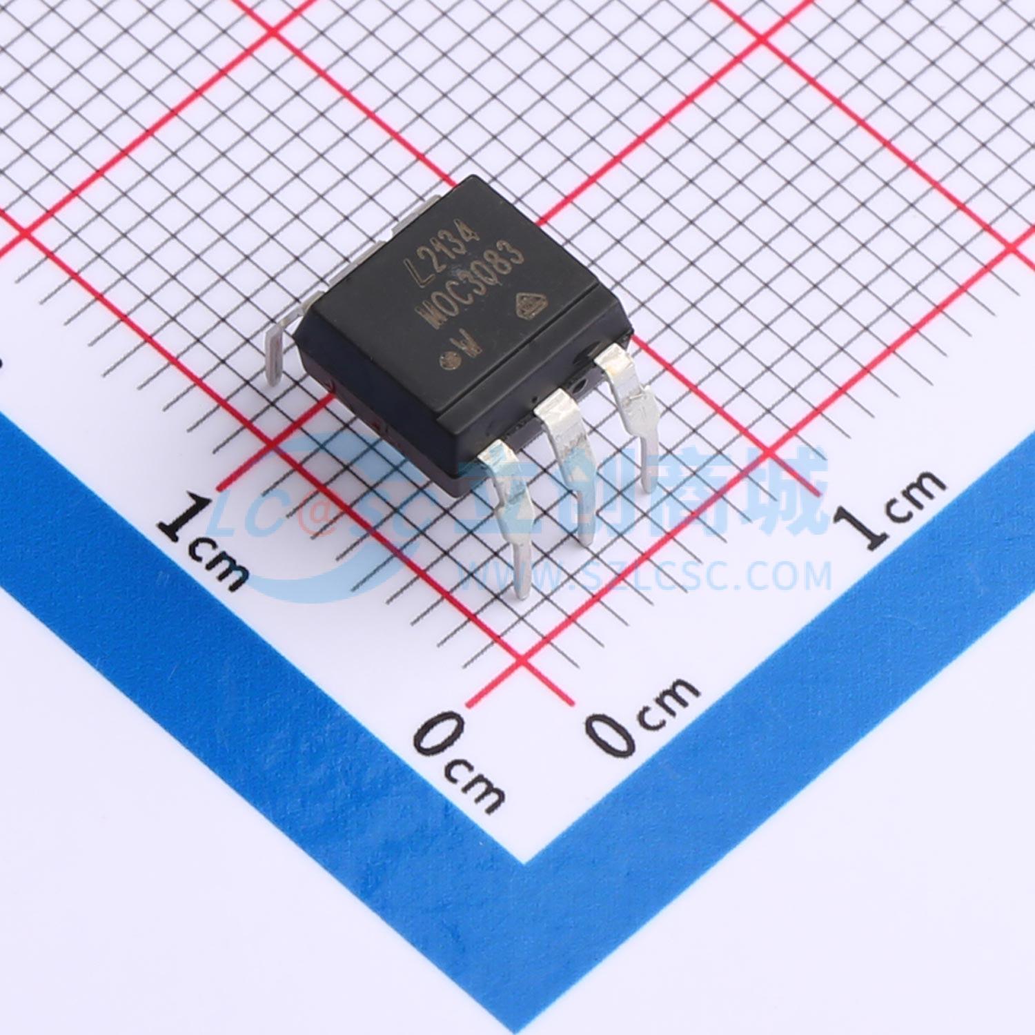 可控硅输出光耦 MOC3083M-V DIP-6 原装正品 电子元器件配单