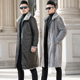 高端进口整貂内胆皮草长款 双两面穿水貂毛男士 装 外套商务貂皮大衣