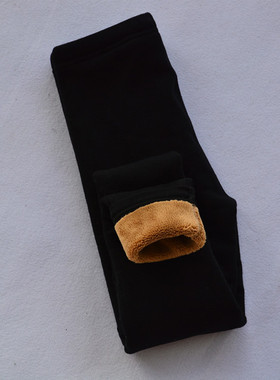 blessdog蓝狗家秋冬儿童打底裤加绒加厚宝宝男女童澳绒保暖裤棉裤