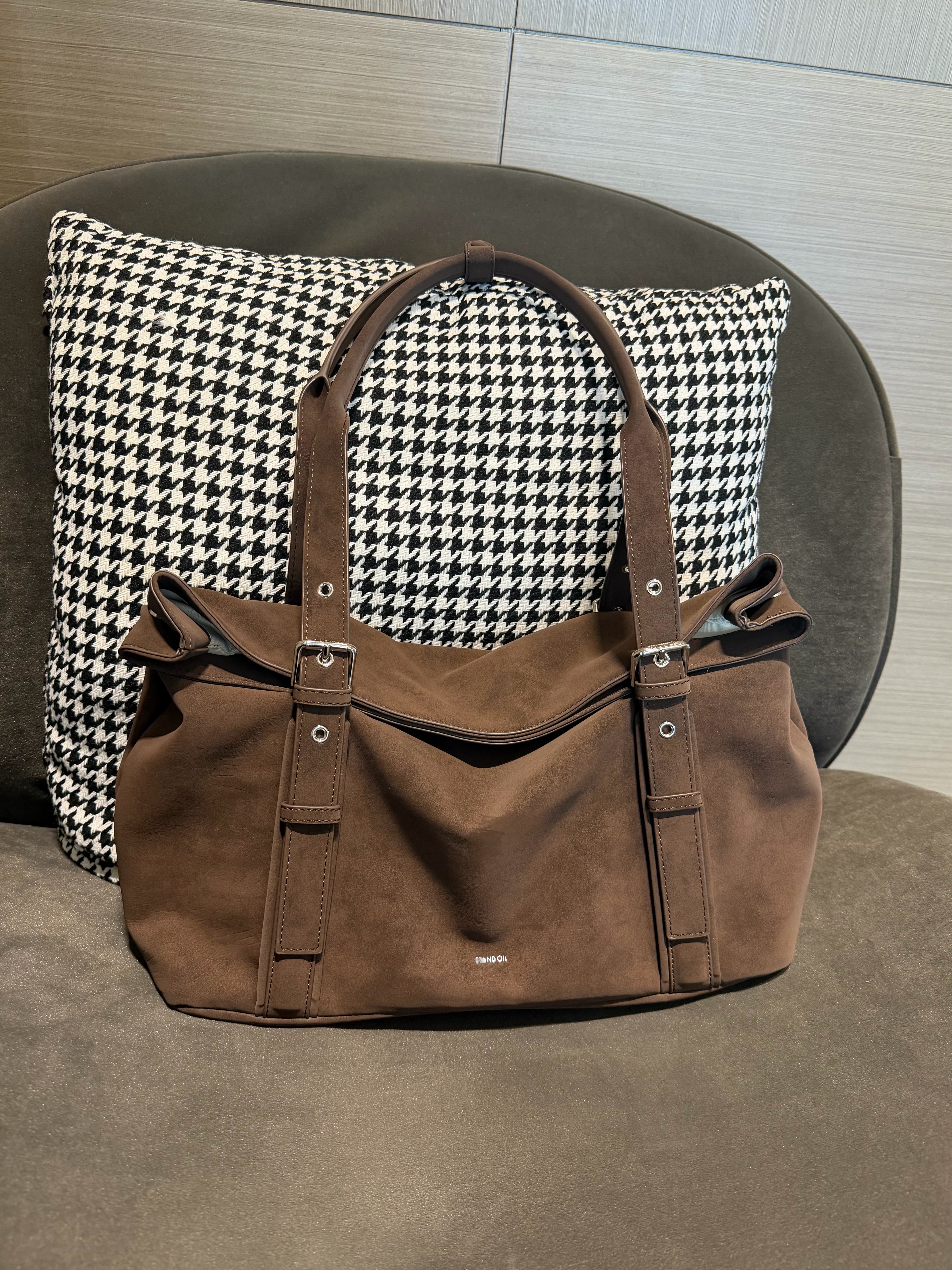 stand韩国小众包包velow2025新款秋冬单肩包腋下包大容量托特包