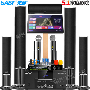 家用电视客厅环绕大功率低音炮 5.1声道 SAST 先科A16家庭影院套装
