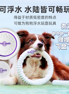GiGwi贵为狗狗玩具爆爆球pop pals飞环飞盘耐咬磨牙互动犬玩具