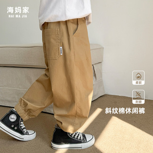 乖乖狗官方山东家网店阿杰邦尼吾名堂童装旗舰店乔克叔叔男童裤子