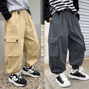 乖乖狗官方山东家网店阿杰邦尼吾名堂童装旗舰店乔克叔叔男童裤子