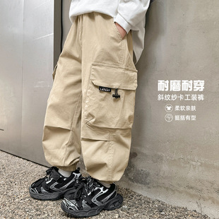 乖乖狗官方山东家网店阿杰邦尼吾名堂童装旗舰店乔克叔叔男童裤子