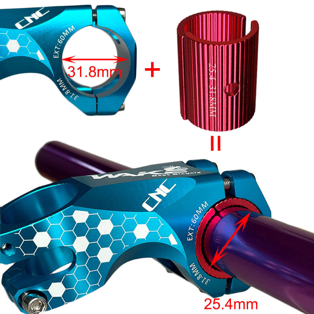 自行车车把转换片25.4转31.8MM /31.8转35MM铝合金把立垫片变径套