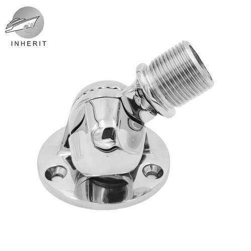 新品特殊天线座配螺纹头 跨境角度可调antenna base游艇船舶配件