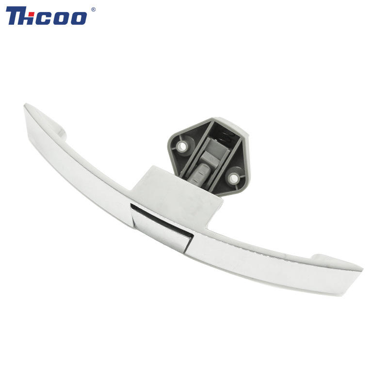 斯科房车拉手锁游艇家具橱柜门宽面弧形拉手按钮搭扣锁A6517-3116