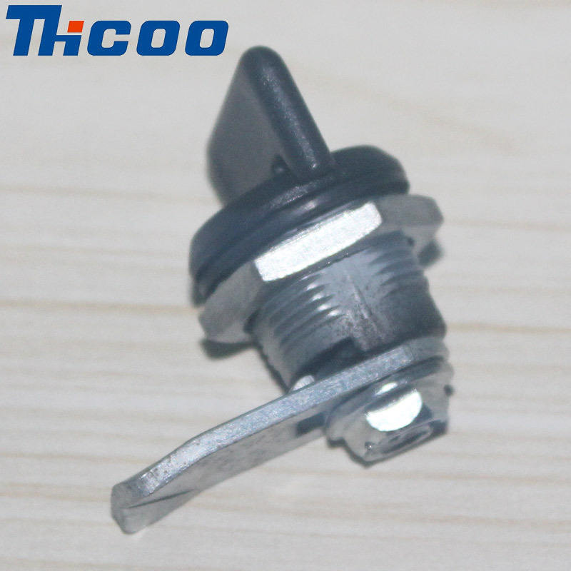 斯科MS845-3工业电柜门锁箱变锁旋转式把手转舌锁A6131工业级