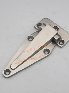 AS91不锈钢合页 烤箱海鲜柜蒸饭柜直角限位合页90度开门铰链