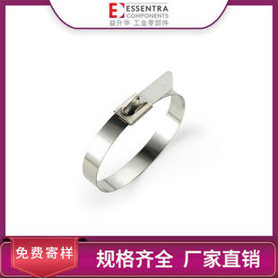 ESSENTRA益升华 户外自锁式金属扎带船桥扎带  MT304不锈钢扎线带